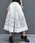 Sheer Pattern Wide Pants